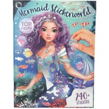Top Model Metalik Stickerworld Deniz Kızı