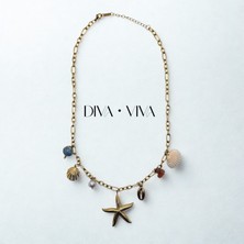 Diva Viva - Sea Star Çelik Charm Kadın Kolye