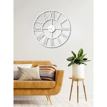 Dekoratif Ahşap Duvar Saati Ev Hediyelik Duvar Saati