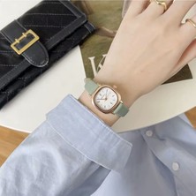Toz Vintage Yeşil Yuma Vintage Retro Saat