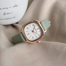 Toz Vintage Yeşil Yuma Vintage Retro Saat