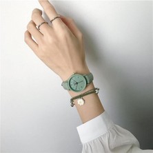 Toz Vintage Kadın Süet Kol Saati