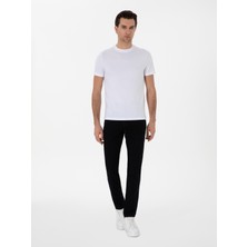 Cacharel Erkek Siyah Slim Fit Pamuk Karışımlı Jean Pantolon 50310510-VR046