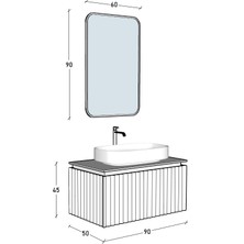 Deff Banyo Asmara Banyo Dolabı