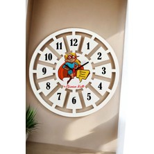 Benim Süper Annem Duvar Saati 40CM