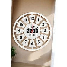 I Am Sherlocked Duvar Saati 40CM 001