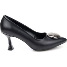 Pisagor PS-32570 7 cm Topuklu Kadın Stiletto Ayakkabı