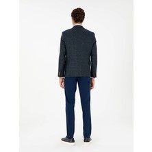 Cacharel Erkek Lacivert Slim Fit Kanvas Pantolon 50304318-VR033