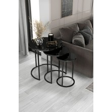 Home Plus Mobilya 3'lü Zigon Sehpa
