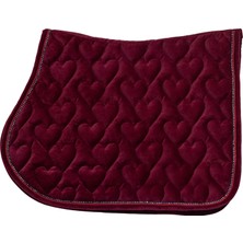 Eyer Altı Set, Eyer Altı Tam Ful Set, Süet Kumaş Eyer Altı Set, Bordo Eyer Altı Set