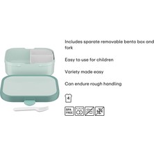 Mepal Lunch Box Campus Portatif Yemek Kabı 750 ml - Cool Blue