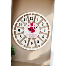 Sevgililer Günü Hediyesi Duvar Saati 40CM 020