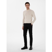 Cacharel Erkek Siyah Slim Fit Kanvas Pantolon 50311593-VR046
