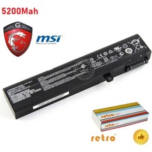 Afila Msı GL65 Leopard 10SER-415TR Msi Notebook Bataryası, Laptop Pili V2 (5200MAH)