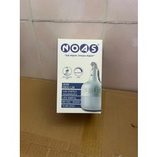 Noas 30W Şarj Edilebilir Taşınabilir LED Ampül - Beyaz Işık 6500 K