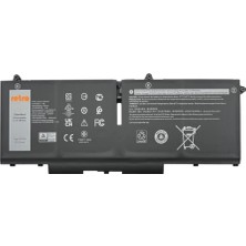 Afila Dell Latitude 7430 2-In-1 Notebook Bataryası, Laptop Pili - Ver.1 - 4 Cell