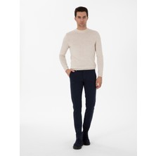 Cacharel Erkek Lacivert Slim Fit Kanvas Pantolon 50311593-VR033