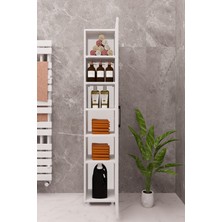 Banyo Mutfak Çok Amaçlı Raflı Dolap