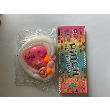 Twins Stars 1 Adet Kalpli Squishy Oyuncağı Sukuşi (7,5x6,5cm) Rastgele Renk
