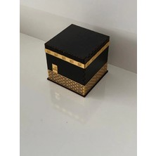 Aynalı Pleksi Motifli Ahşap Kabe