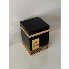 Aynalı Pleksi Motifli Ahşap Kabe