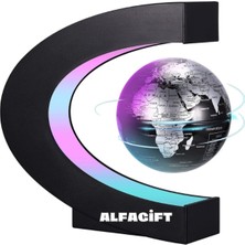 Dekoratif Manyetik Sihirli Dünya Küresi Havada Duran Sihirli Dünya Haritası