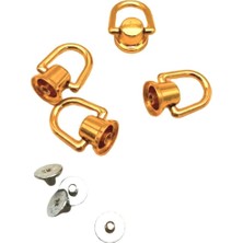 Angel Çanta Aksesuar Light Gold Vidalı Askı Büyük Boy 4 Adet