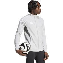 adidas Tiro25C Training Erkek Gri Dik Yaka Ceket