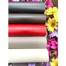 Varan Tekstil Yapışkanlı Vizon Rengi Suni Deri 100 * 140