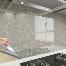 Buffer® Mermer Desenli Sticker Folyo Atina Grisi 60CM*5MT