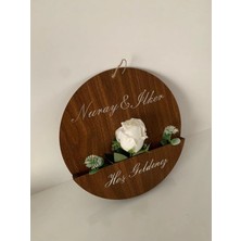 Hoş Geldiniz Kişiye Özel Kapı Süsü