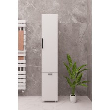 Banyo Mutfak Çok Amaçlı Sepetli Raflı Dolap
