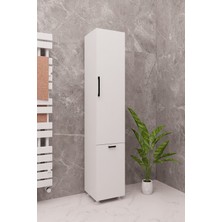 Banyo Mutfak Çok Amaçlı Sepetli Raflı Dolap