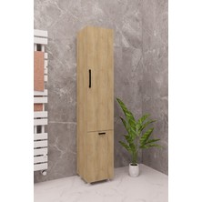 Banyo Mutfak Çok Amaçlı Sepetli Raflı Dolap
