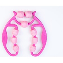 Lunki Pembe Masaj Roller, Bacak Sıkılaşması Masaj Aleti, Döner Başlıklı Masaj Aleti, Yuvarlak Toplu Masaj Aleti, Selülit İçin Bacak Masaj Aleti, Taşınabilir Masaj Aleti, Manuel Kullanım Masaj Aleti