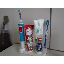 Elektrikli Diş Fırçası Standı Diş Fırçası Diş Macunu Standı Diş Fırçalık