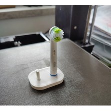 3 Adet Elektrikli Diş Fırçası Başlığı Standı Diş Fırçalık