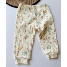 Manşetli Pantolon Çıtçıtlı Body - Bebek Alt Üst Takım
