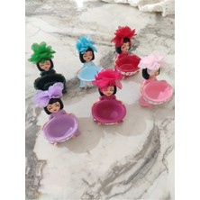 MODAGOS068  Lokumcu Kiz Kahve Yani Sunumluk Lokumluk Biblo 1 Adet