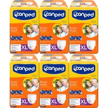 Canped Emici Külot Hasta Bezi Xl-Extra Large Büyük Adet 42 (6pk*7)