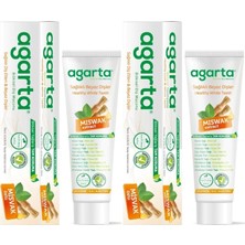 Agarta Doğal Diş Macunu 100ML Misvak Özlü (2 Li Set)