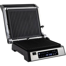 Luxell Lxtm-03 2200 Watt Izgara Ve Dijital Tost Makinesi Izgara İçin 180° Açılabilir