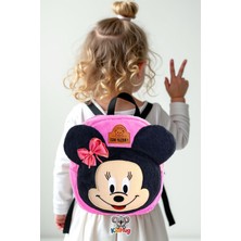 Isimli Kız Çanta Minnie Mouse Çanta | Kişiye Özel Isimli | Çocuk Sırt Çantası 0- 8 Yaş KidHug