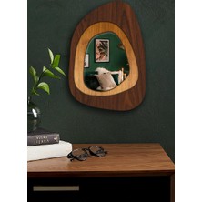 Patara Stone Duo Dekoratif Ayna -Duvar Aynası