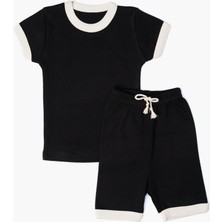 MiaBaby Interlok Şortlu Takım