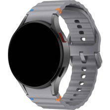 Samsung Galaxy Watch 4 5 6 7 Fe 40 40 44 Classic 42 43 46 47 mm Spor Silikon Kordon Kayış