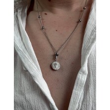 Erkek Silver Zincir Paslanmaz Çelik Kolye Renk Atmaz Solma Yapmaz Unısex Solmaz