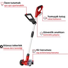 Einhell Akülü Derz Temizleme Makinesi GC-CC 18 Li Solo Power X-Change (kademesiz teleskopik tutamak, değiştirilebilir fırçalar, akü ve şarj cihazı dahil değildir) - 3424050