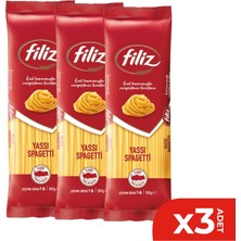 Filiz Yassı Spagetti 500 Gr.  3lü Set