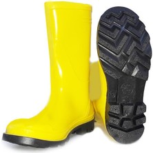 Gezer Pvc Kısa Çizme Sarı 39 Numara